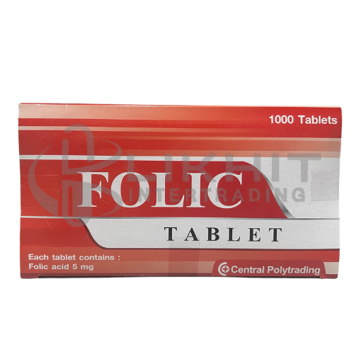 FOLIC TABLET 5MG 100X10'S