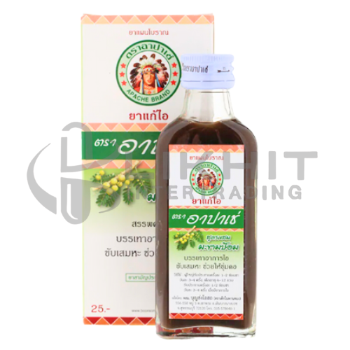 ยาแก้ไออาปาเช่ มะขามป้อม 60CC.