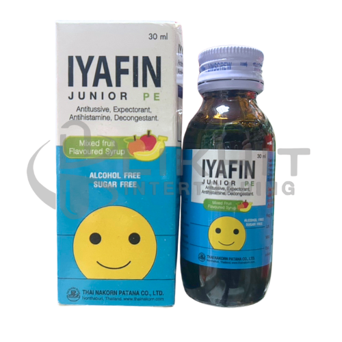 IYAFIN JUNIOR P.E.30CC.รสผลไม้