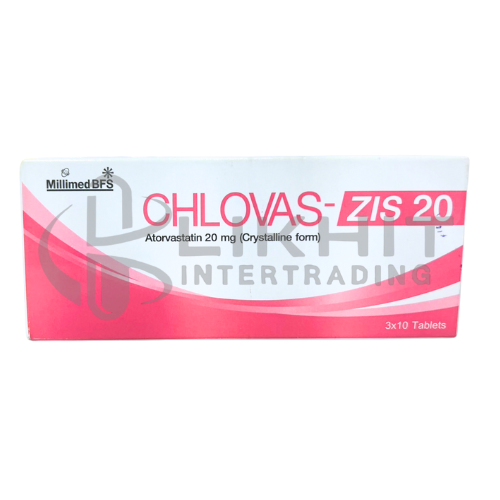 CHLOVAS-ZIS 20MG. 10'S