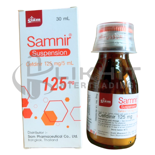 SAMNIR CEFDINIR 125/5 30ML.