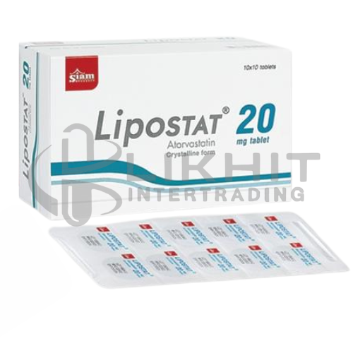 LIPOSTAT 20MG 10'S