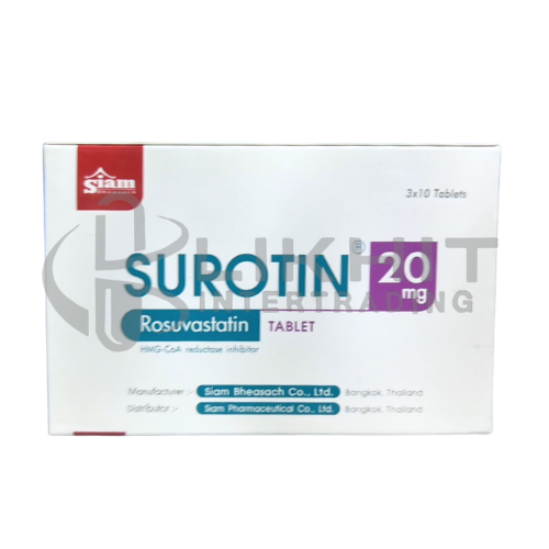 SUROTIN 20MG 10'S