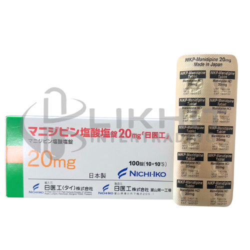 NIKP-MANIDIPINE 20MG 10'S
