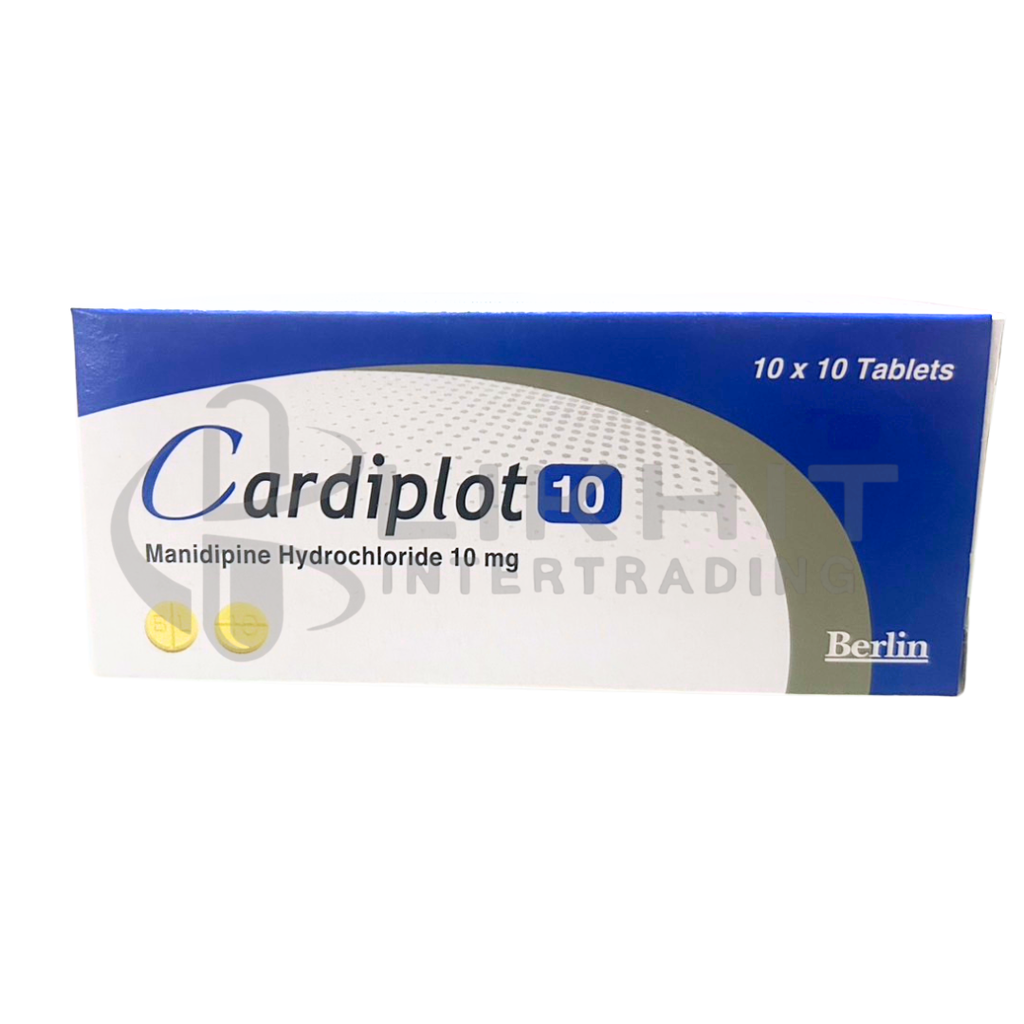 CARDIPLOT 10MG 10X10'S