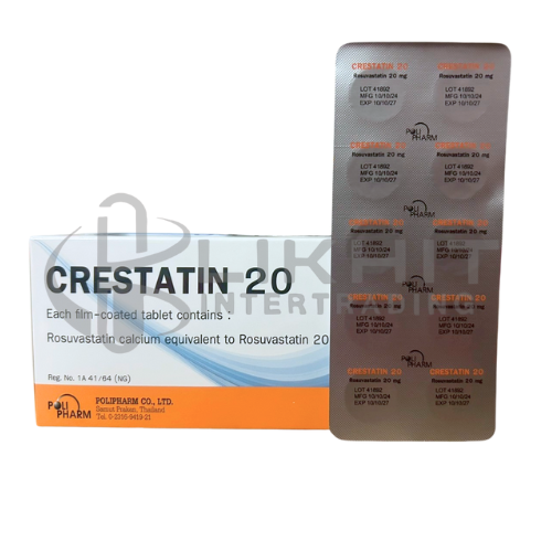 CRESTATIN 20MG 10'S