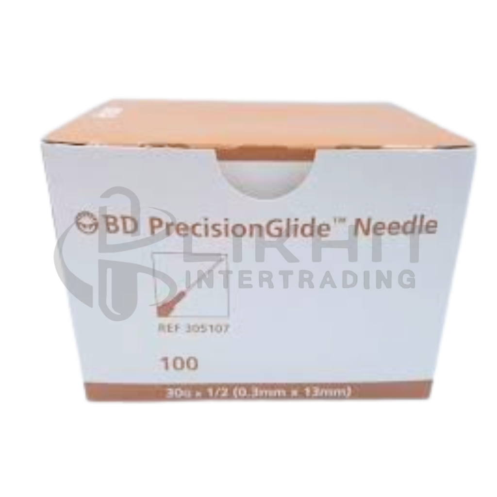BD NEEDLE 30Gx1/2"