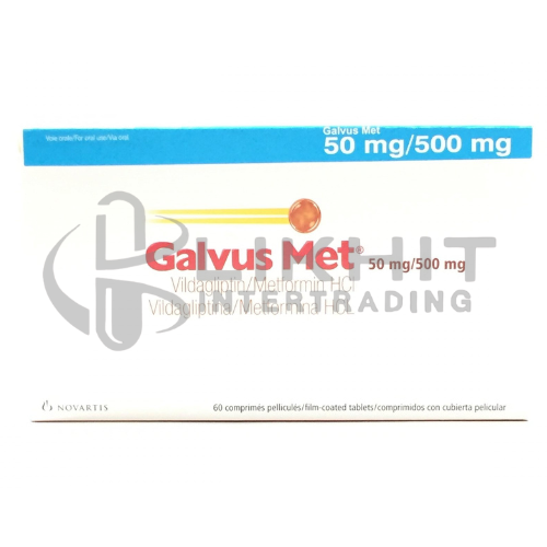 GALVUS MET 50/500MG 6X10'S