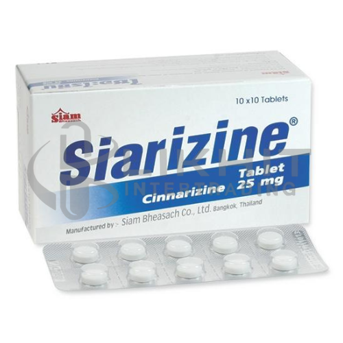 SIARIZINE 25MG 10'S