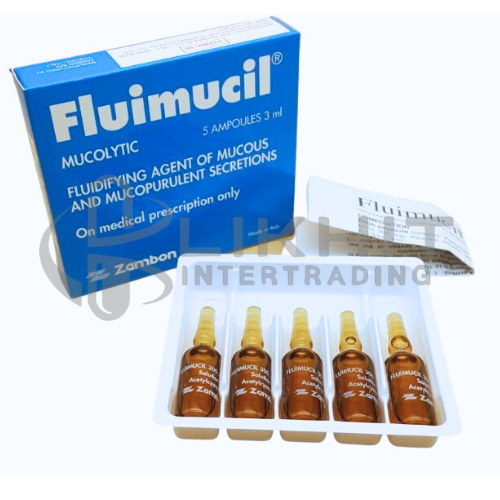 FLUIMUCIL INJ 300MG 5X3ML 