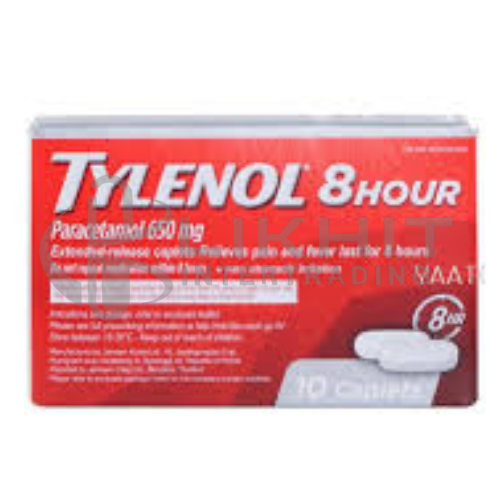 TYLENOL 8HR 650MG 10'S