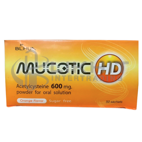 MUCOTIC HD 600MG.
