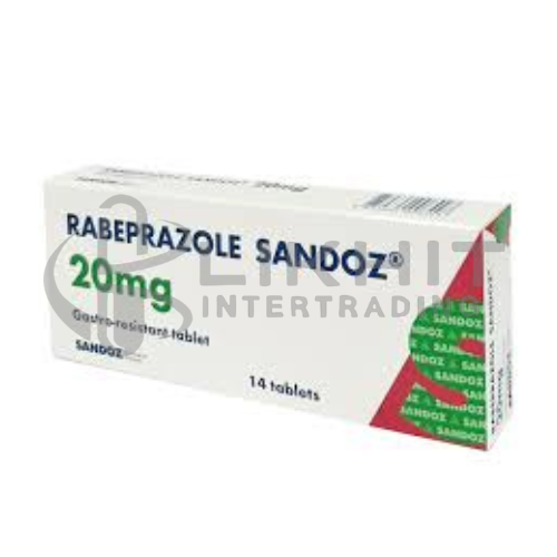 RABEPRAZOLE SANDOZ 20MG 2X7'S 