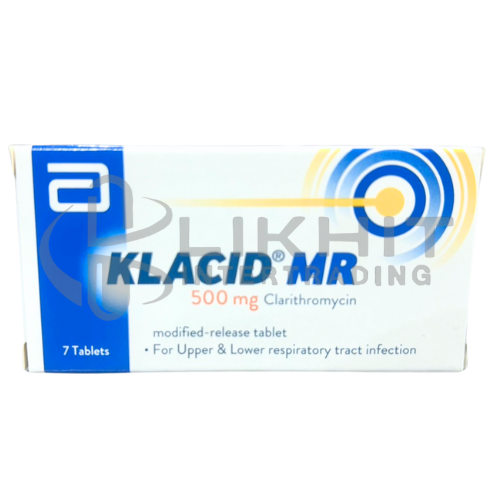KLACID-MR 500MG. 7'S