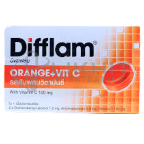 DIFFLAM ORANGE+VIT C 1x12'S