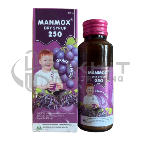 MANMOX 250MG องุ่น 60CC.