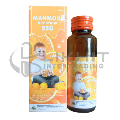 MANMOX 250MG ส้ม 60CC. 
