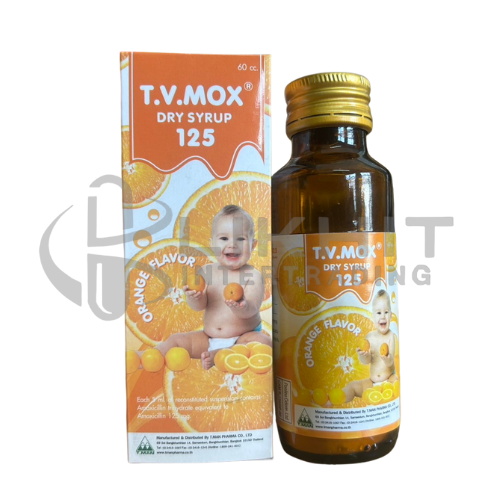 T.V. MOX 125MG ส้ม 60CC.  