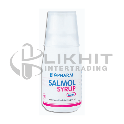 SALMOL SYRUP ชมพู 60ML.