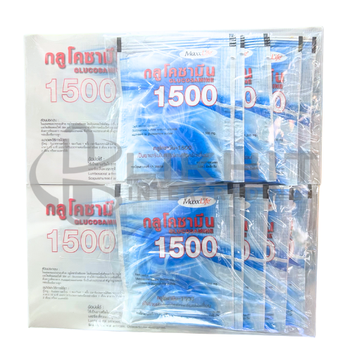 MAXXLIFE GLUCOSAMINE 1500MG  30ซอง แพ็คคู่ (แถม 10ซอง)