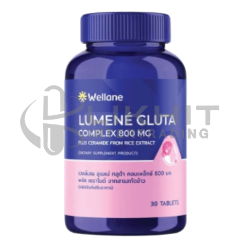 WELLANE GLUTA 800 PLUS RICE EXTRACT 30'S