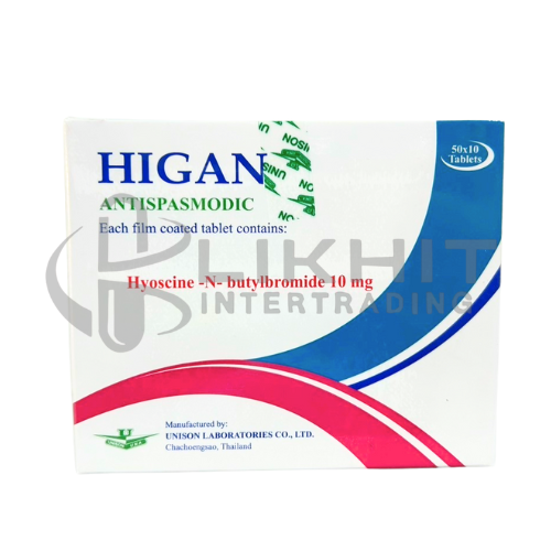 HIGAN 10 MG. 50X10'S