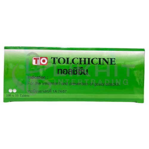 TOLCHICINE 0.6MG 100X10'S