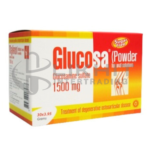 GLUCOSA 1500MG POWDER (ORANGE) 