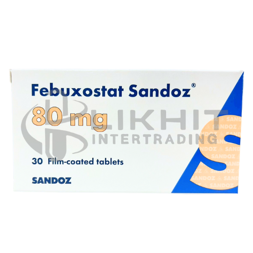 FEBUXOSTAT SANDOZ 80MG.3X10'S