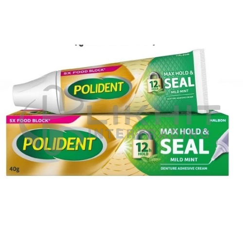 POLIDENT MAXHOLD MILD MINT 40G