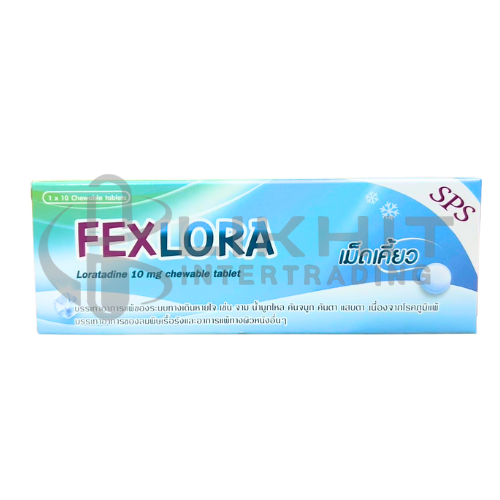 FEXLORA CHEWABLE 1X10'S