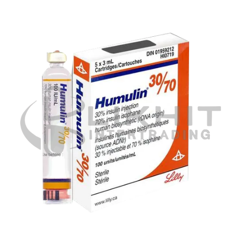 WINSULIN-30/70 CARTRIDGE 5X3ML