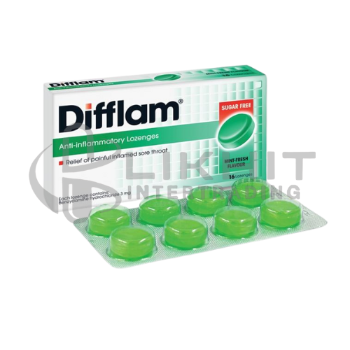 DIFFLAM ANTI SUGAR FREE MINT15X12'S