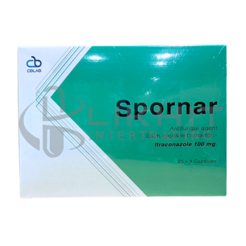SPORNAR 100MG.25X4'S