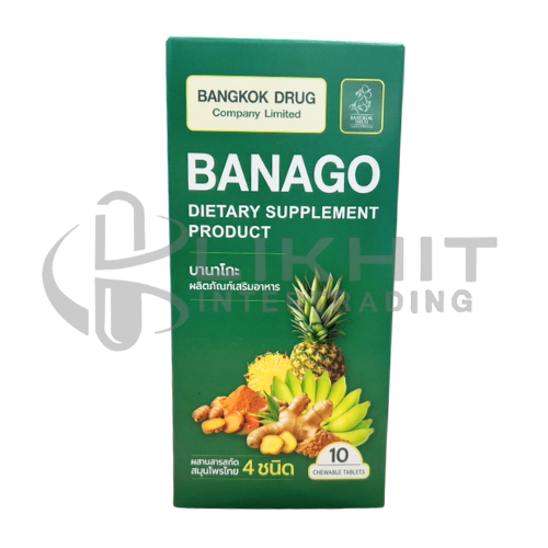 BANAGO CHEWABLE 1X10'S