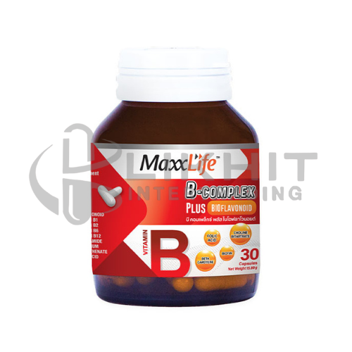 MAXXLIFE B-COMPLEX PLUS 30'S