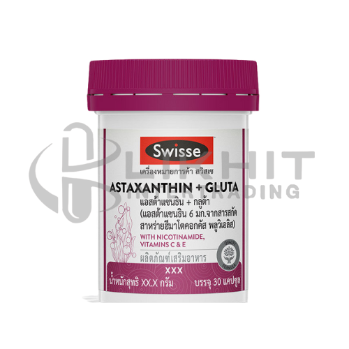 SWISSE ASTAXANTHIN+GLUTA 30'S