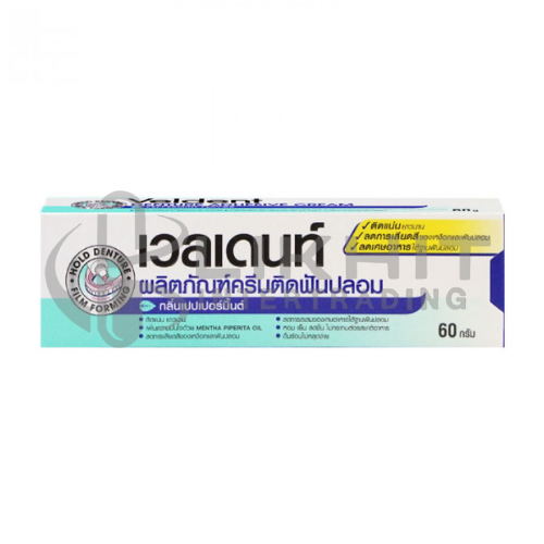 VELDENT DENTURE ADHESIVE CREAM 60G.