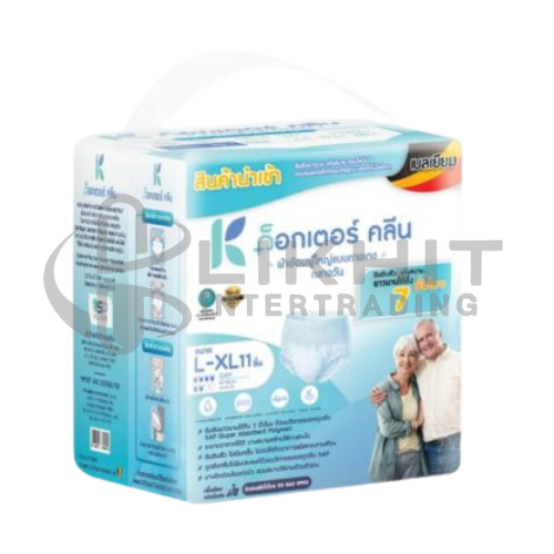 DR. KLEAN ผ้าอ้อมผู้ใหญ่ PANTS ACTIVE DRY DAY L-XL 11ชิ้น