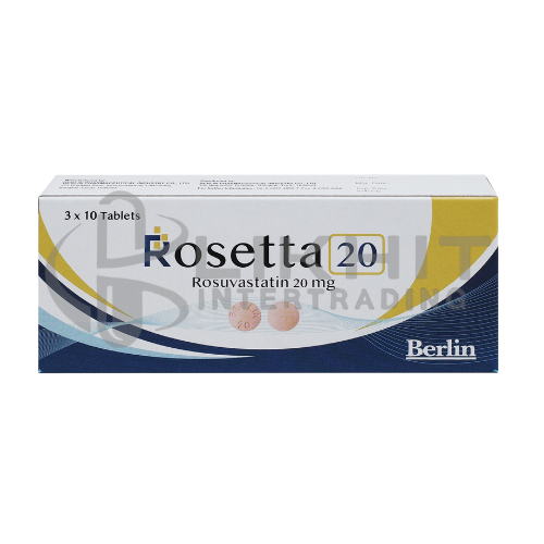 ROSETTA 20MG 3X10'S