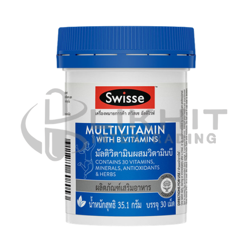 SWISSE MULTIVITAMIN WITH B 30'S
