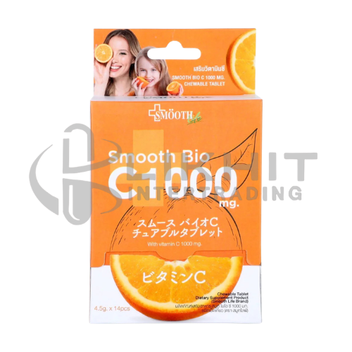 SMOOTH BIO C 1000MG CHEWABLE 14'S