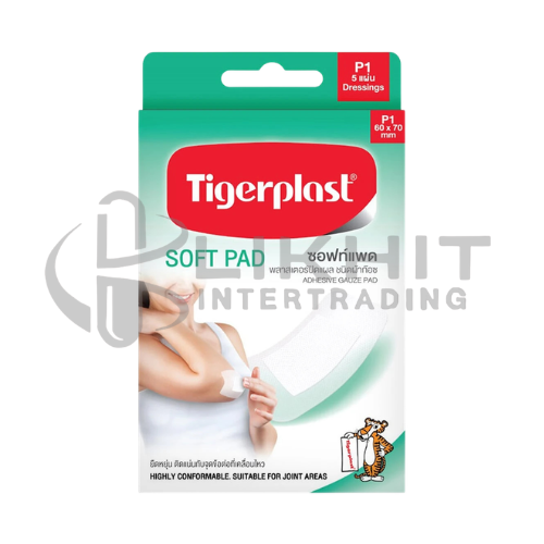 TIGERPLAST SOFT PAD P1 60X70MM.5ชิ้น M