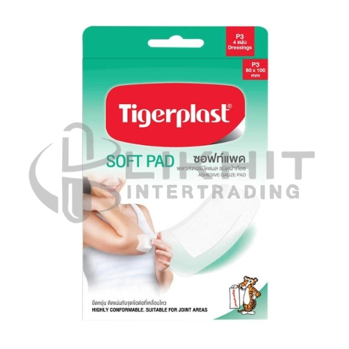 TIGERPLAST SOFT PAD P3 80X100MM.4ชิ้น XL