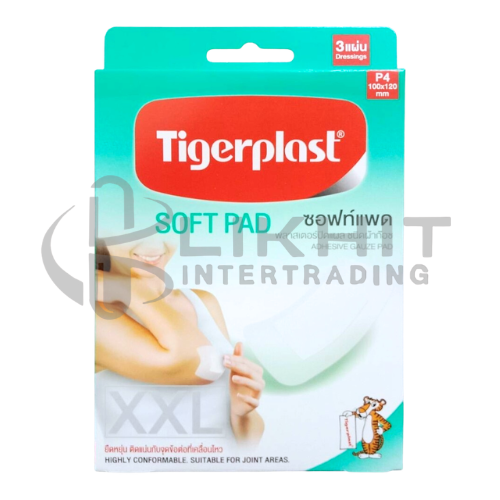 TIGERPLAST SOFT PAD P4 100X120MM.3ชิ้น XXL 