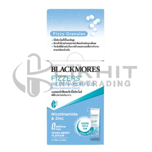BLACKMORES FIZZERS NICOTINAMIDE PLUS 5ซอง 