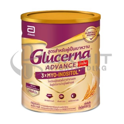GLUCERNA ADVANCE 3X MYO-INOSITROL 800G ธัญพืช