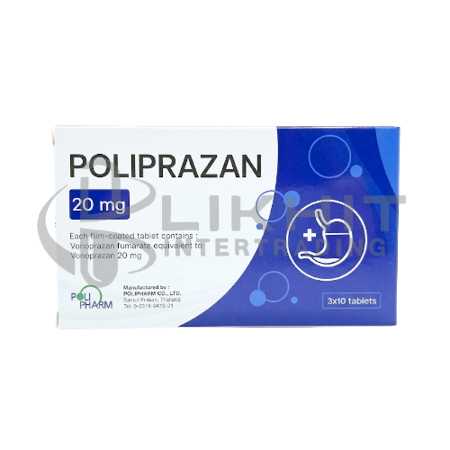 POLIPRAZAN 20MG 3X10'S