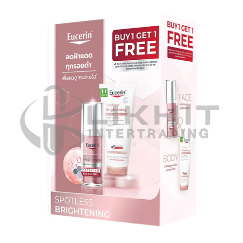 EUCERIN SPOTLESSBRIGHTENING BOODTER SERUM+SKIN TONE PERFECTING BODY LOTION 200ML