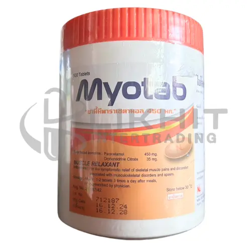 [0161] MYOTAB 500'S